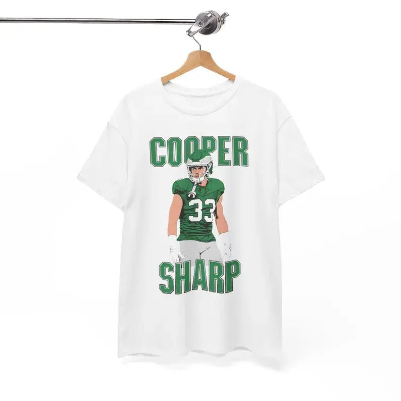 NEW Cooper DeJean Philadelphia Cooper Sharp Football Shirt T-Shirts