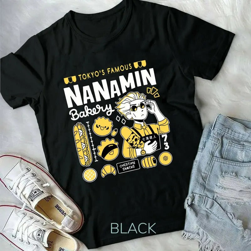 Nanamin Jujutsu Kaisen Kento Nanamin Itadori Yuuji Anime New S 4XL T-Shirts