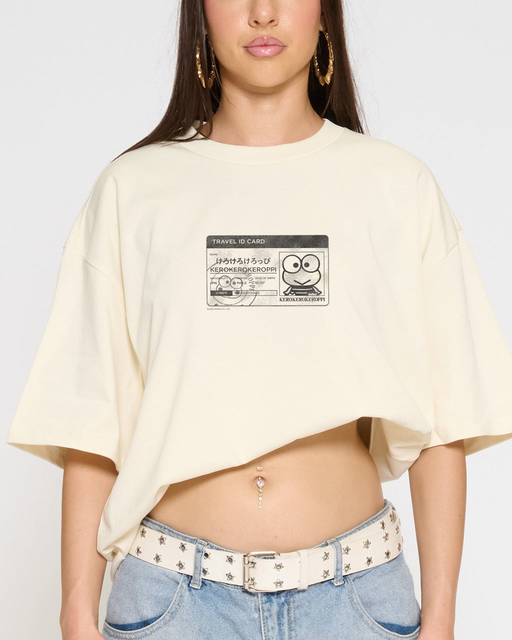 Keroppi ID Oversized Tee