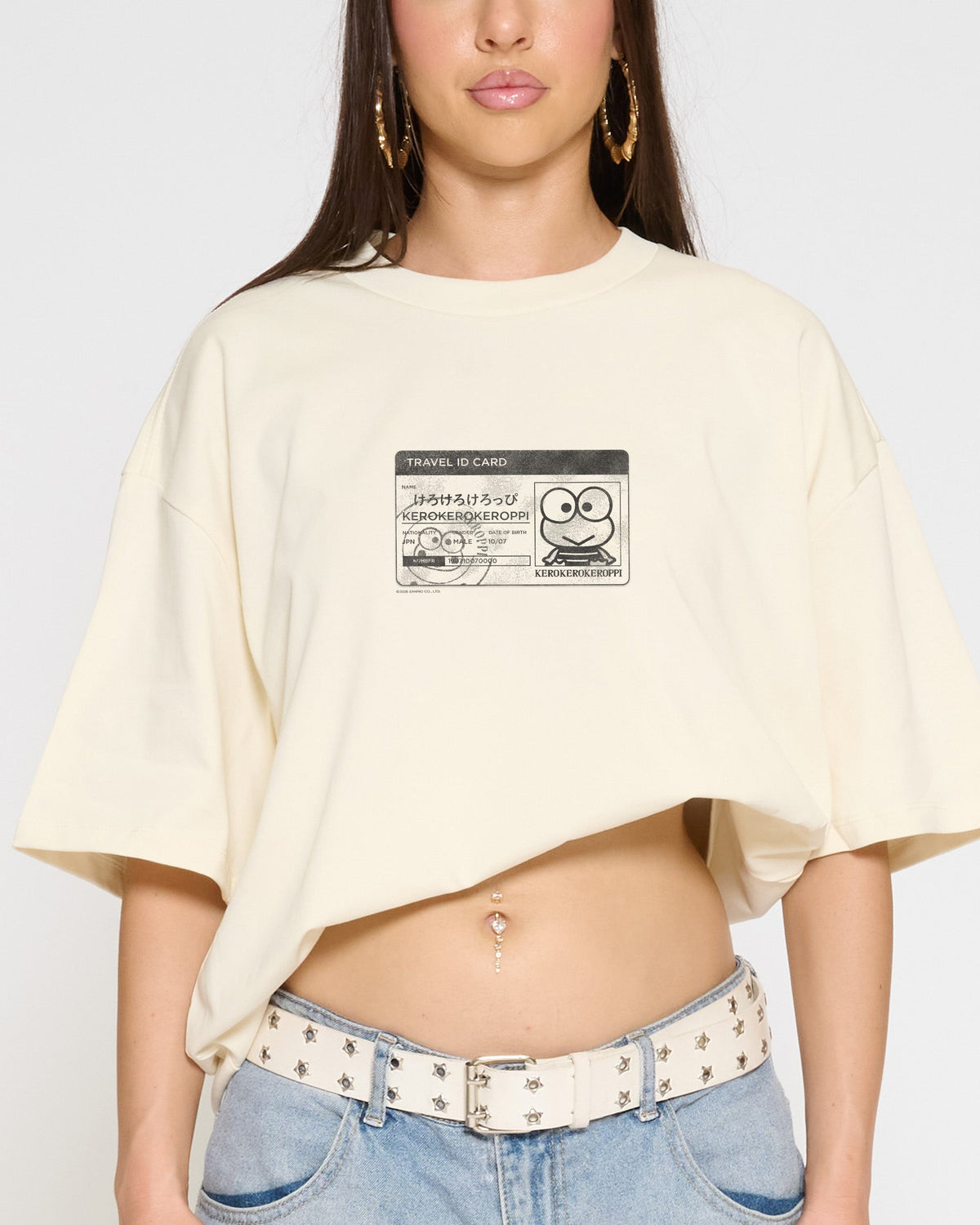 Keroppi ID Oversized Tee