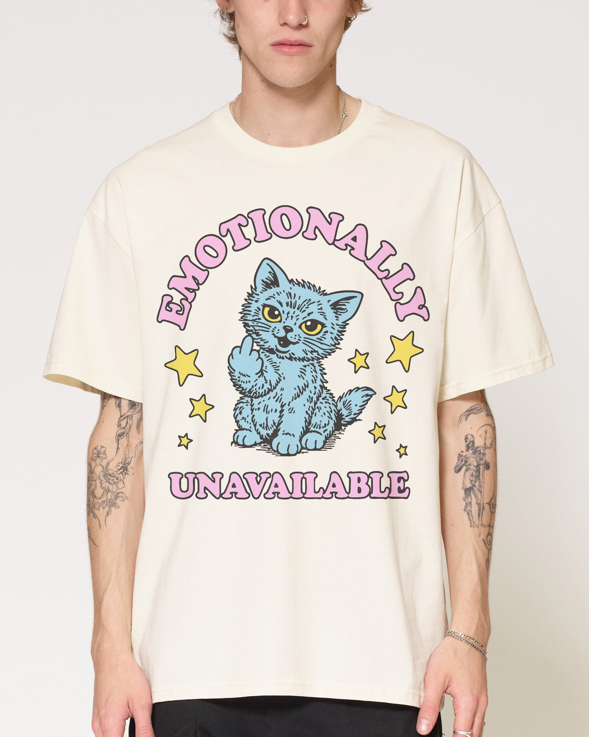 Emotionally Unavailable Cat T-Shirt