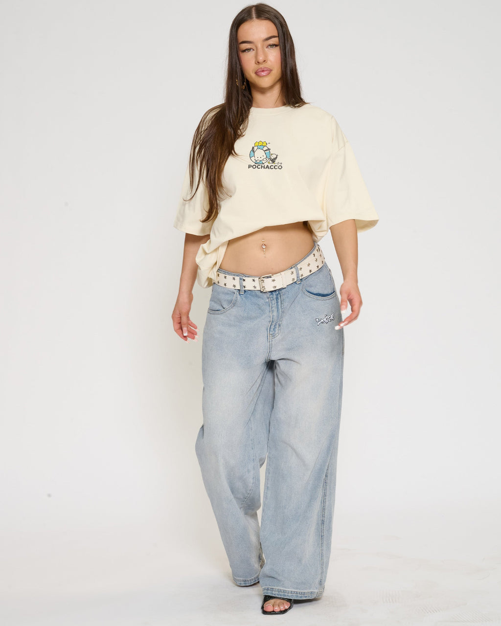 Pochacco Summer Stroll Oversized Tee