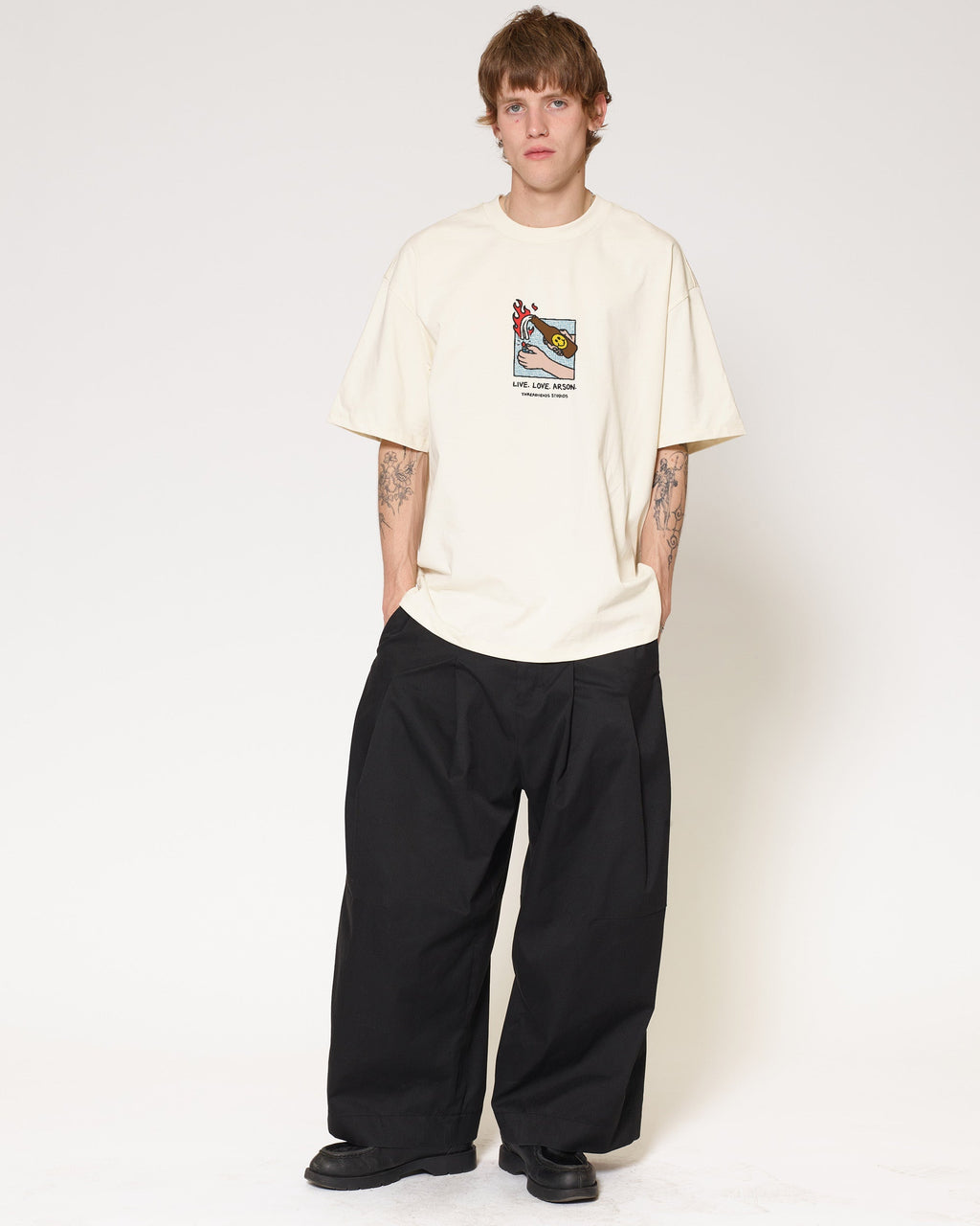 Live. Love. Arson Oversized Tee