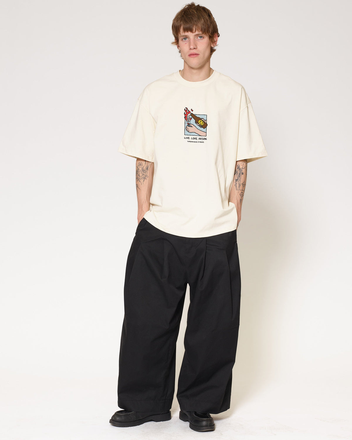 Live. Love. Arson Oversized Tee
