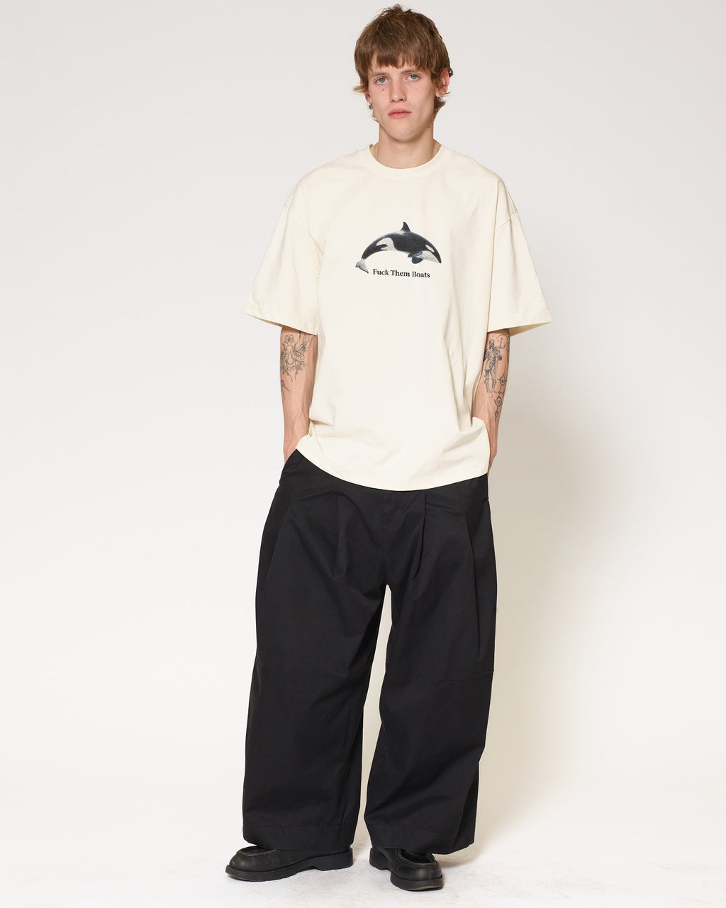 Fuck Them Boats Oversized Tee