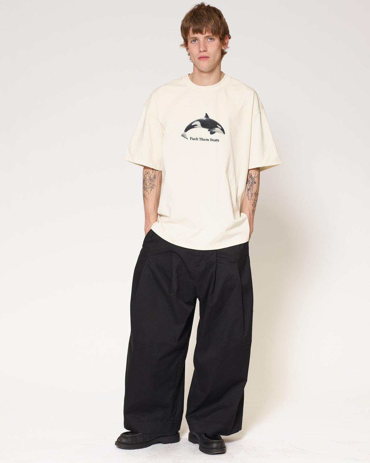Fuck Them Boats Oversized Tee
