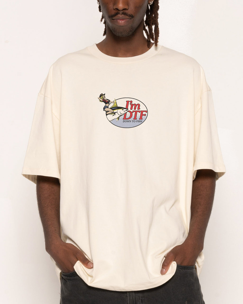 I'm DTF! Oversized Tee