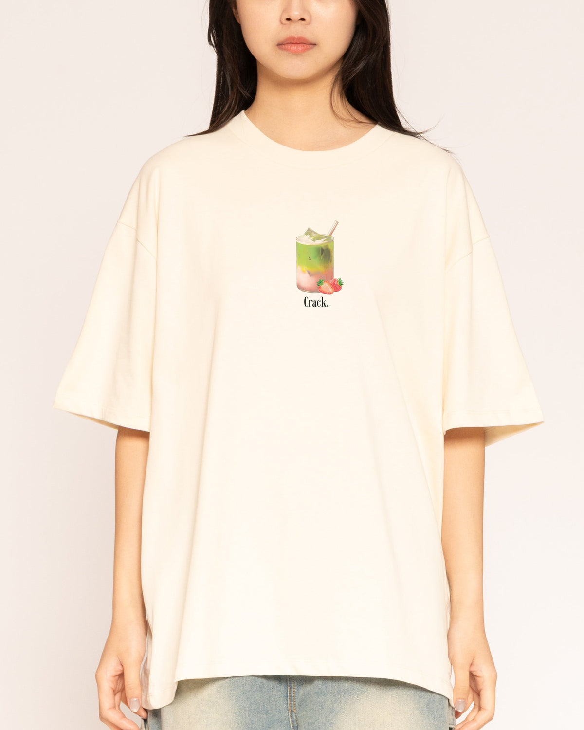 Matcha Crack Oversized Tee