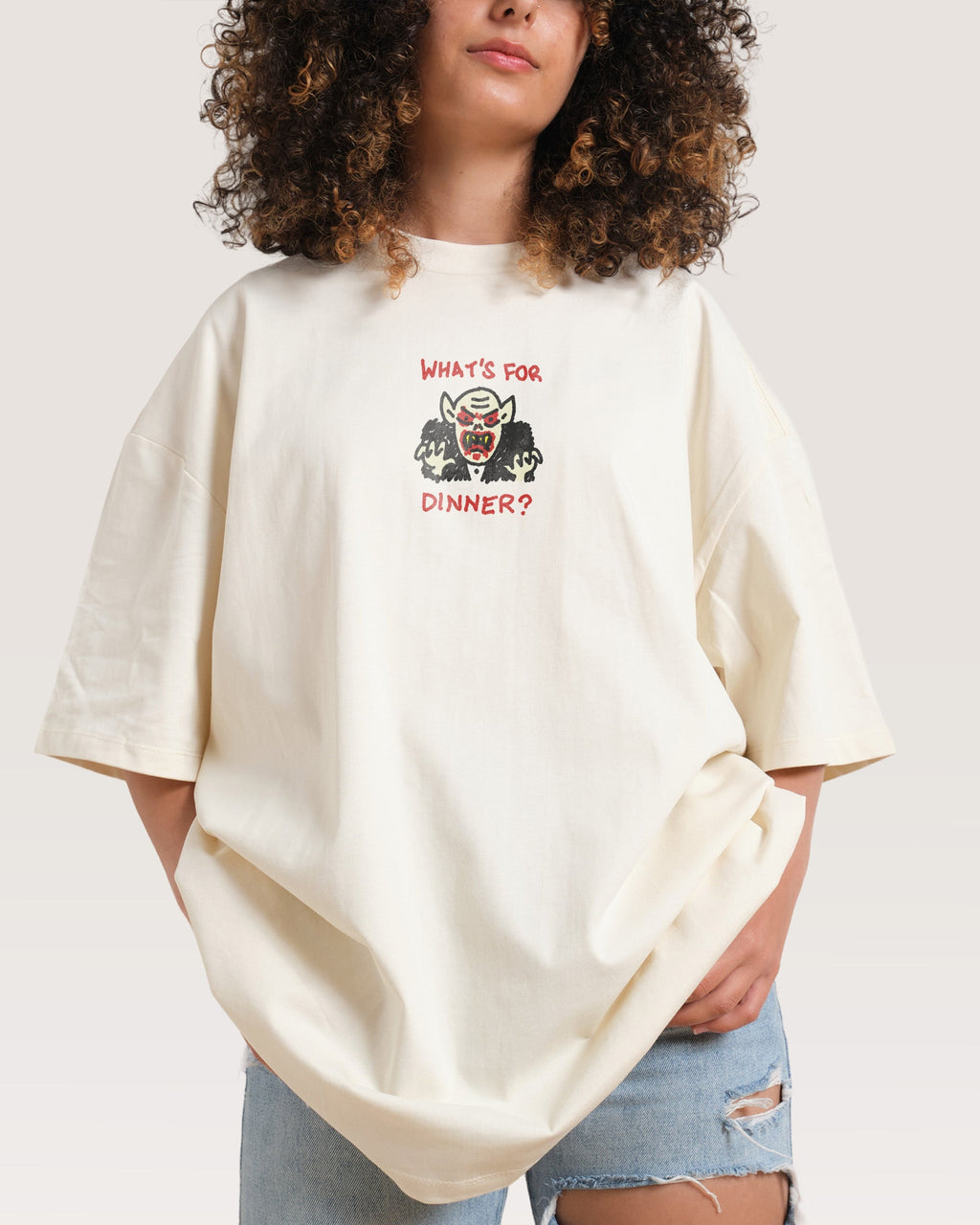 What's For Dinner? Oversized Tee