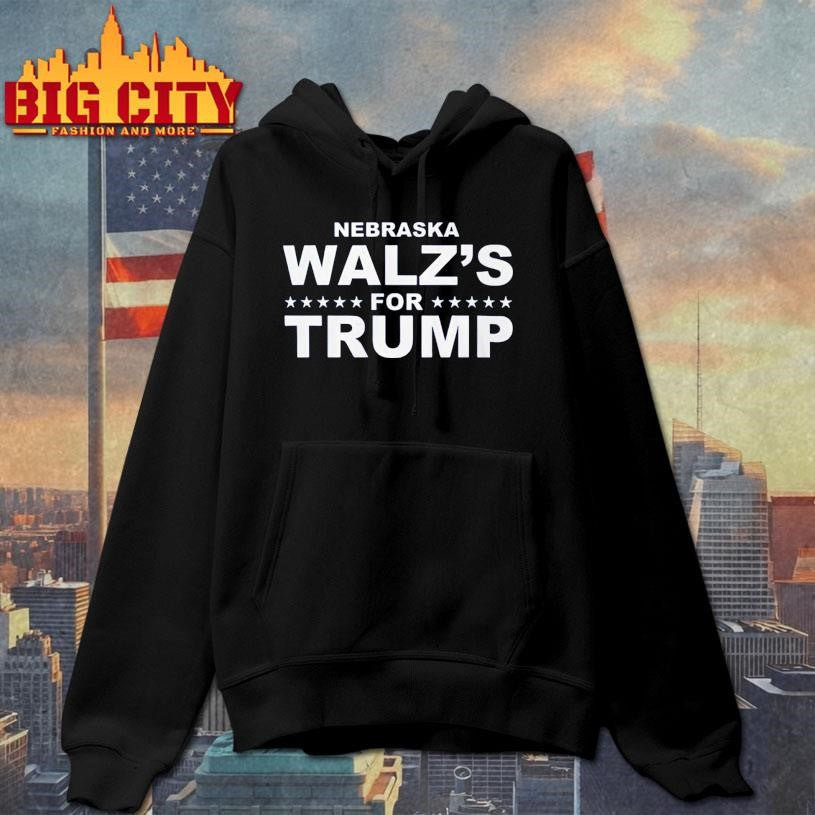 Nebraska Walz’s for Trump Shirt