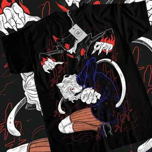 Neferpitou Hunter X Hunter Manga Strip HXH Anime All Size T-Shirts