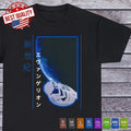 Neon Genesis Evangelion Japanese Anime Cosplay Manga Rei Ayanami Otaku Full Size T-Shirts