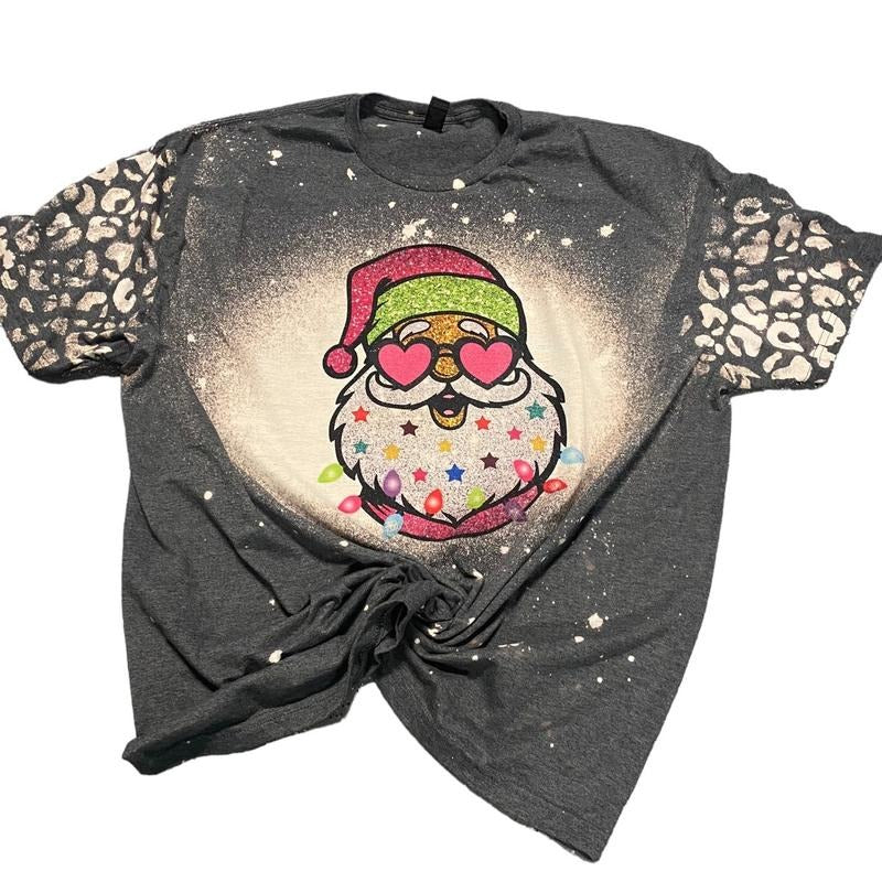 Neon Santa Shirt T-Shirts