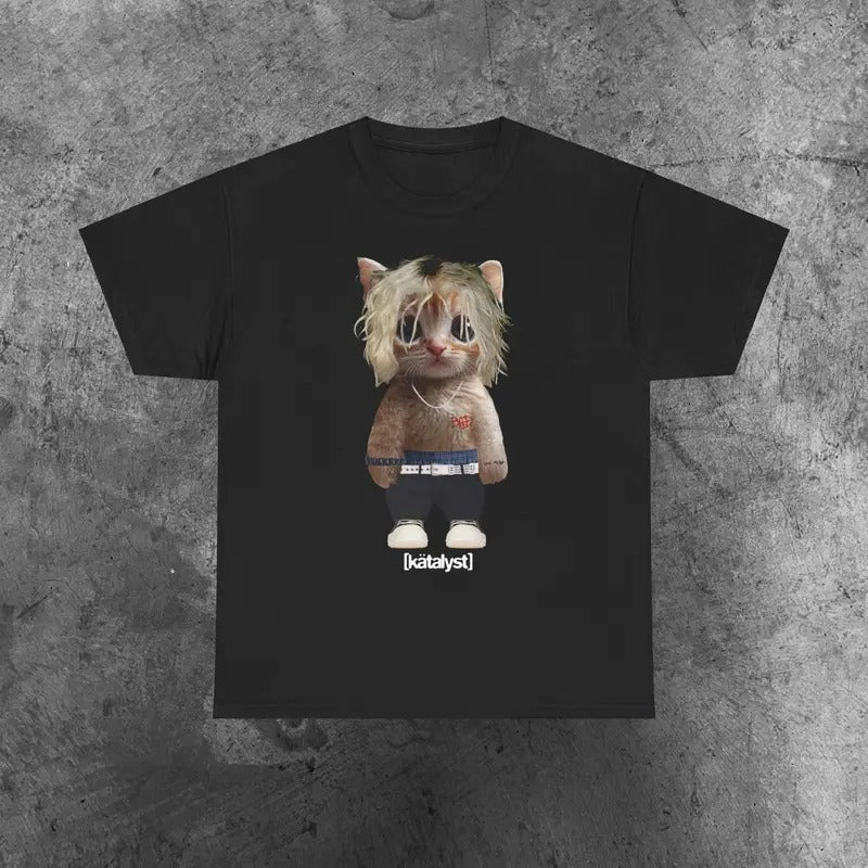 Nettspend Kitty Shirt Casual Classic T-Shirts