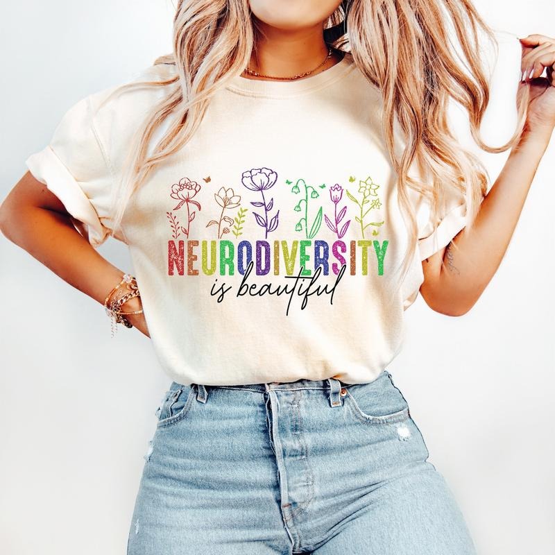 Neurodiversity Is Autism Proud Autism Mom Autism Advocate T-Shirts