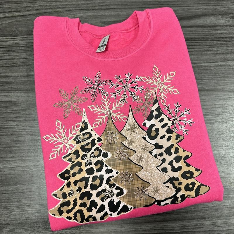 Neutral Tree Gildan HOT PINK T-Shirts