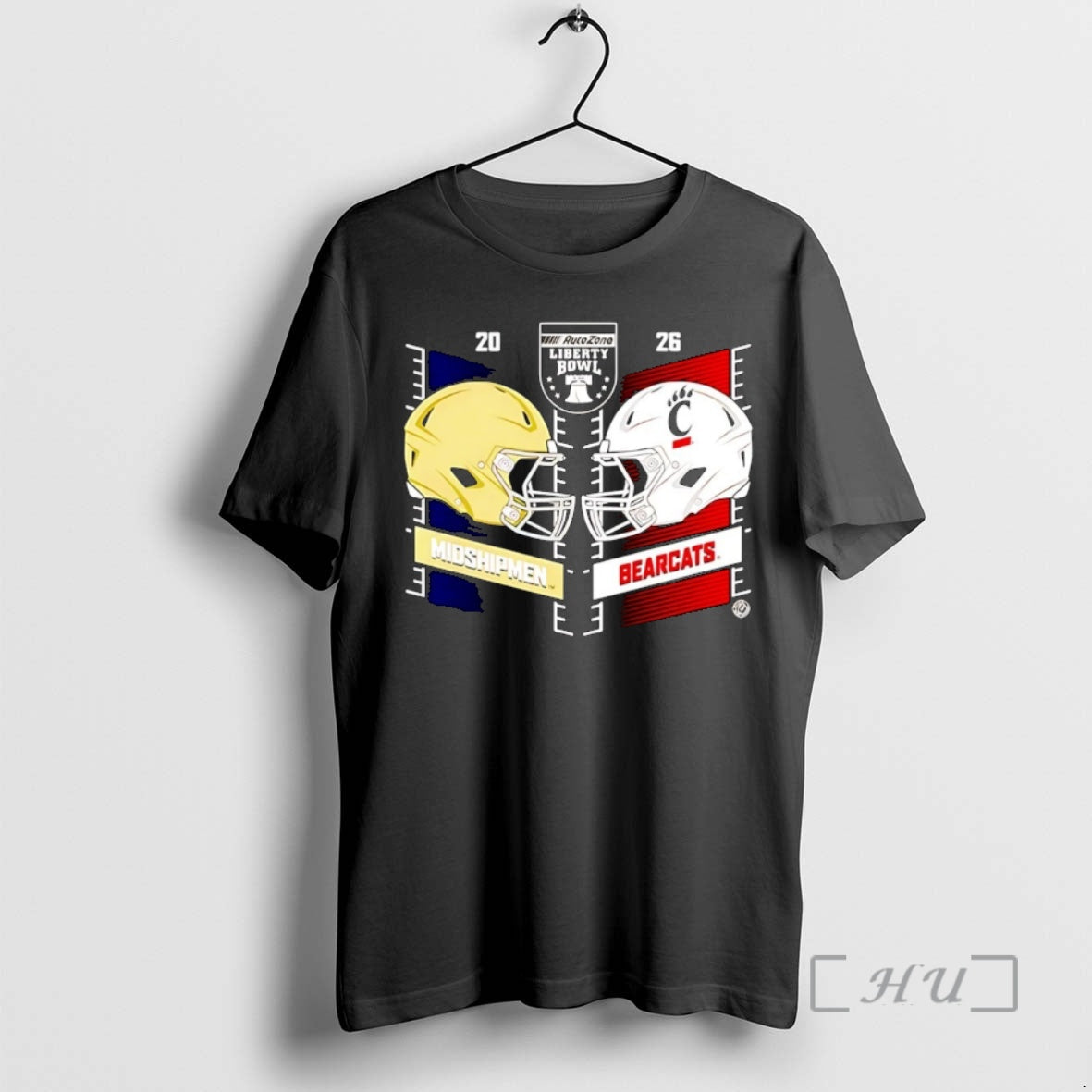 New Cincinnati Bearcats Vs Bearcats 2025 Liberty Bowl Head Head T-Shirts