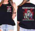 New Customize Gen X Fishing Raised Hose Water Inspired Funny Saying Sarcasm Quotes Badass Generation FAFOT T-Shirts