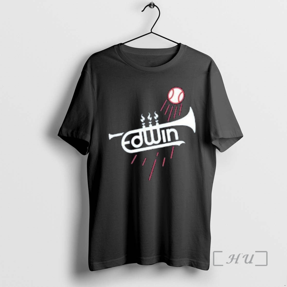 New Dodgers Edwin Diaz Narco Trumpet 2026 Circle Black T-Shirts