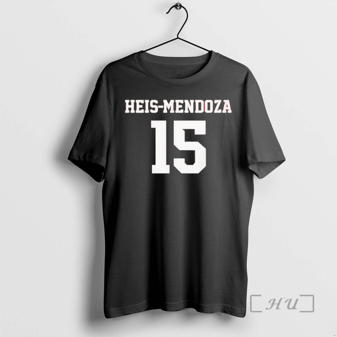 New Heis Mendoza 15 Fernando Mendoza Signature Back T-Shirts