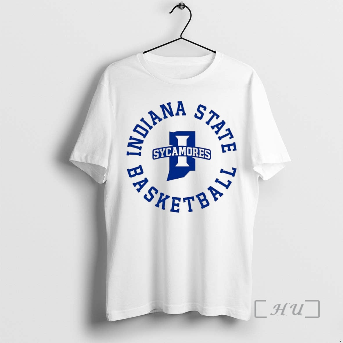 New Indiana State Sycamores Basketball Circle Logo Circle T-Shirts
