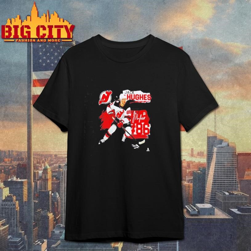 New Jersey Devils Jack Hughes Fresh Ice Shirt