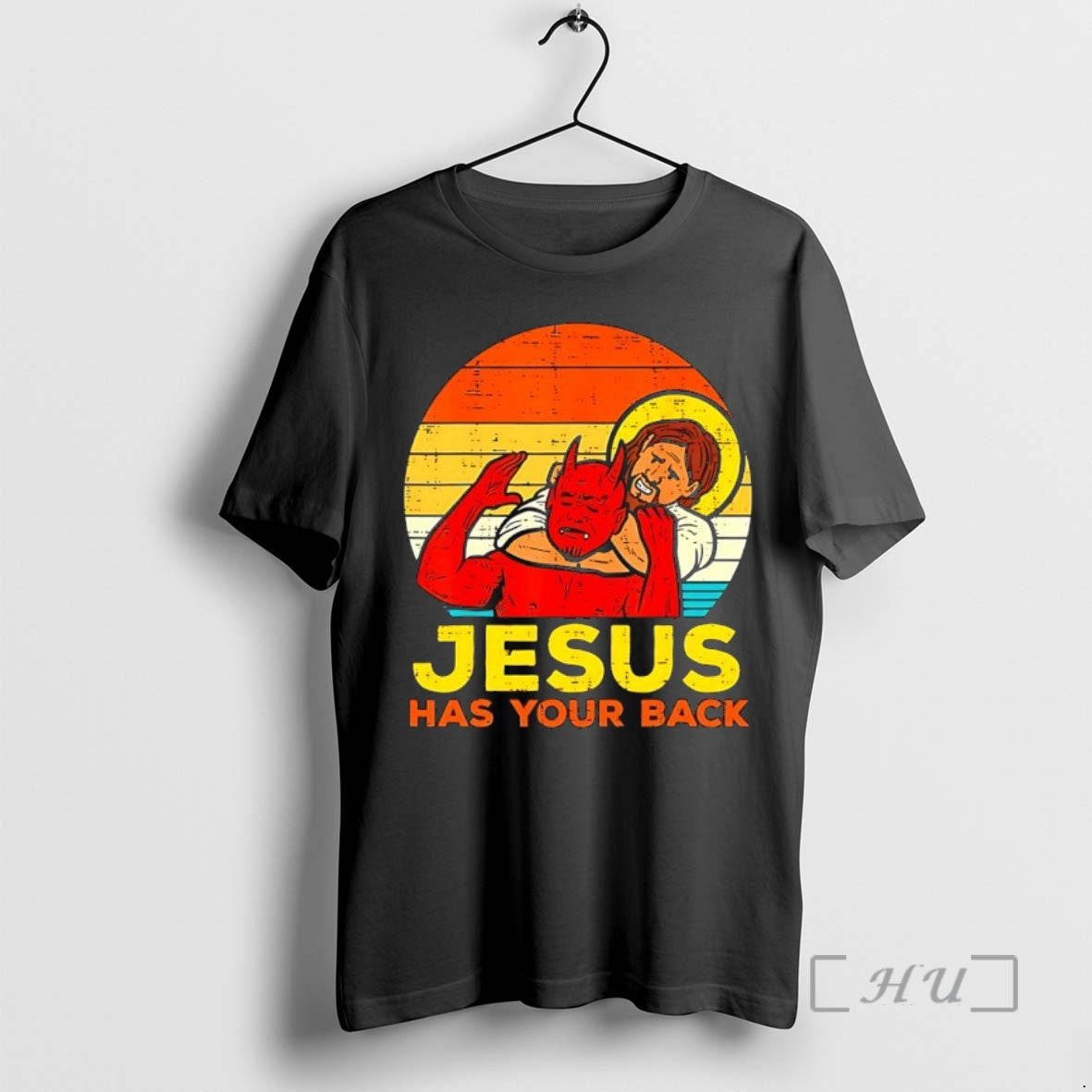 New Jesus Has Your Back Jiu Jitsu T-Shirts