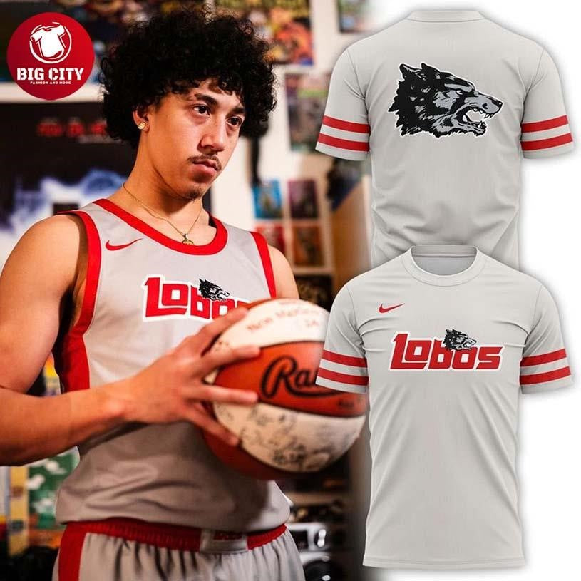 New Mexico Lobos Basketball Retro 2026 Night Two Sided Shirt