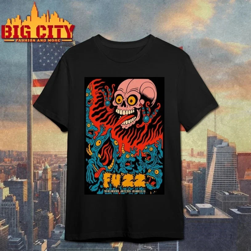 Nice Fuzz Tour Los Angeles CA On Jan 23 2026 Poster shirt