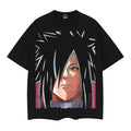 Ninja "Uchiha Madara" Vintage Anime 100% Cotton Original Top Casual Streetwear Menswear T-Shirts