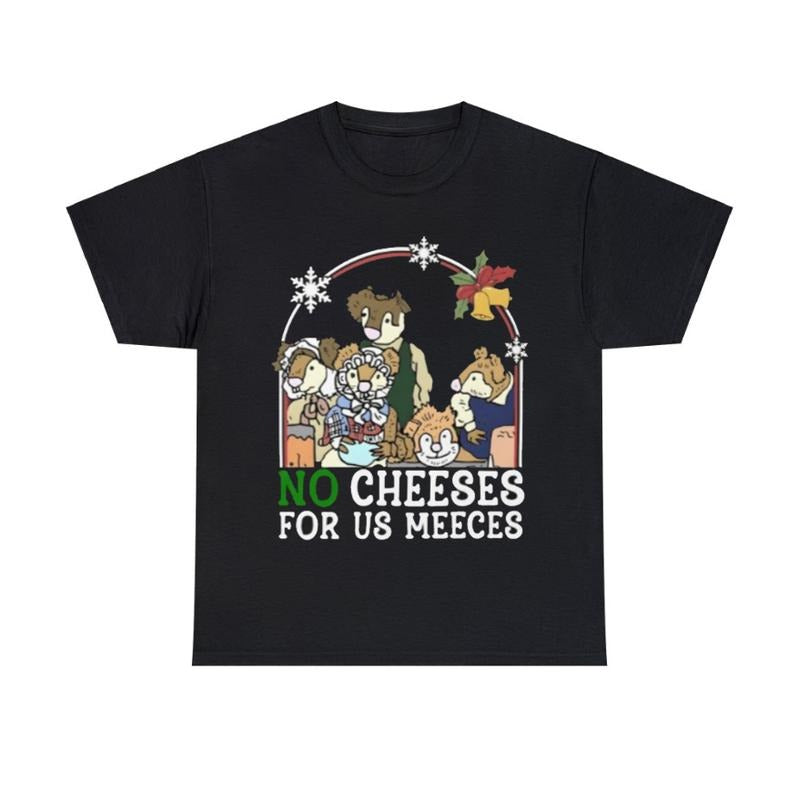 No Cheese Us Funny T-Shirts