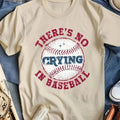 No Crying Baseball DTF Transfers THIS IS NOT SHIRT T-Shirts