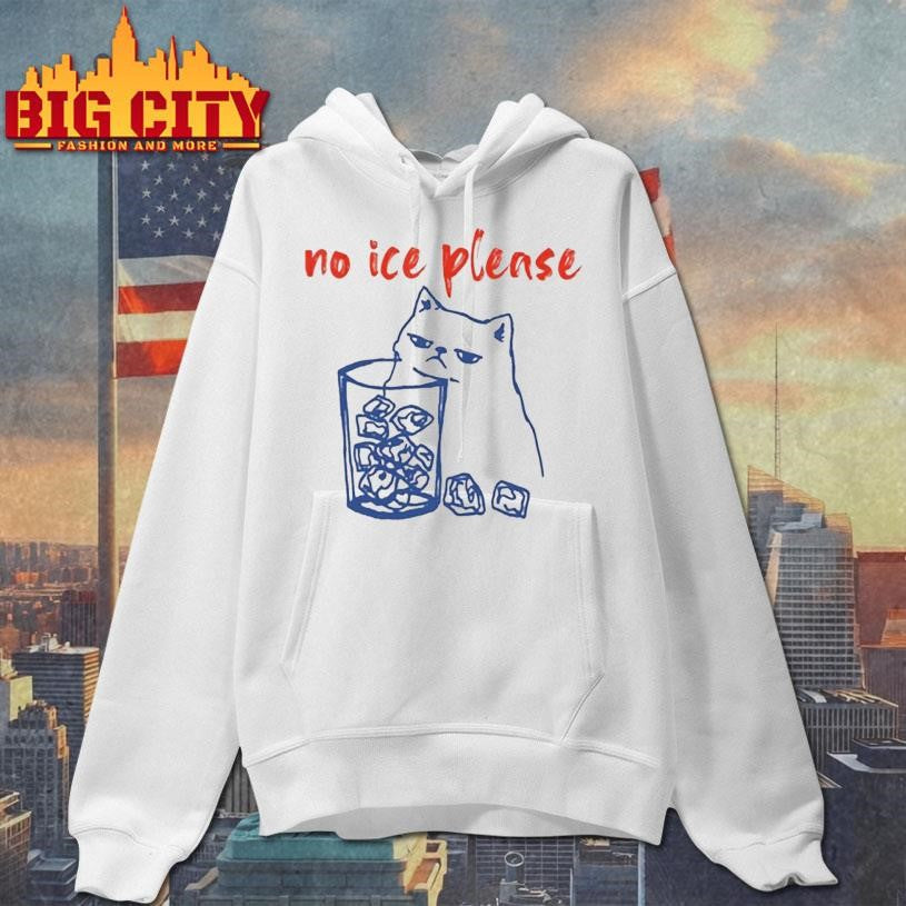 No Ice Please Cat Shirt Pro Immigration Tee Abolish Ice Shirt