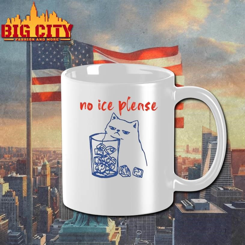 No Ice Please Cat Shirt Pro Immigration Tee Abolish Ice Shirt