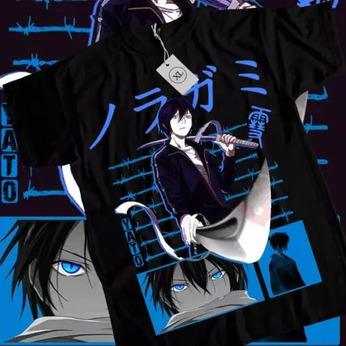 Noragami God Calamity Noragami Yato Shirt Anime Manga All Size T-Shirts