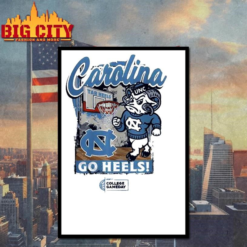 North Carolina Tar Heels College Gameday North Carolina Mascot Shirt