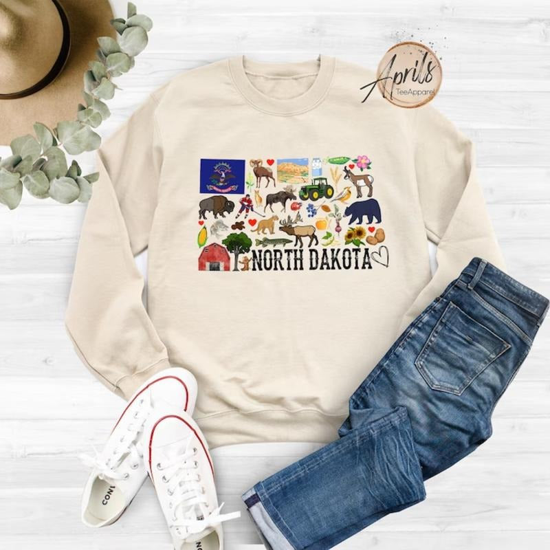 North Dakota North Dakota State Shirt Tops T-Shirts