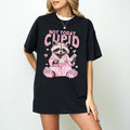 Not Today Cupid Snarky Raccoon Sarcastic Sassy Humor Vday Sublimation T-Shirts