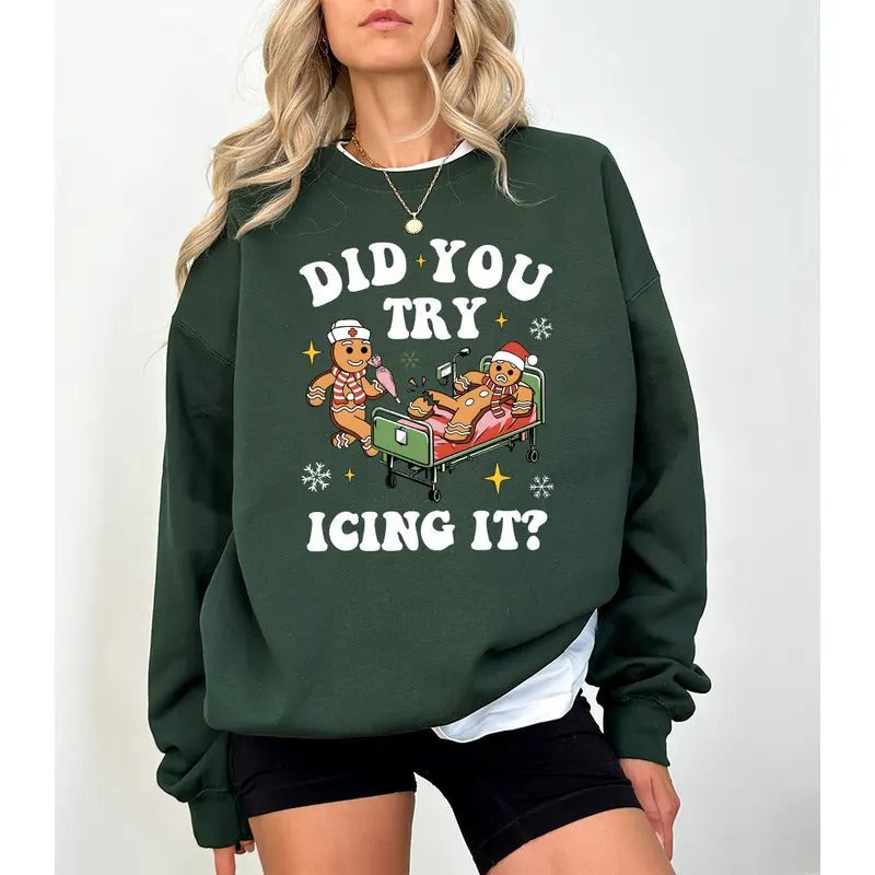 Nurse Did You Try Icing Shirt Nurse Shirt Nicu Nurse Shirt Nurse Nurse T-Shirts