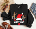 Nurse Squad Matching Nursing Reindeer Nurse Nursing School Xmas Nurse Team Party T-Shirts