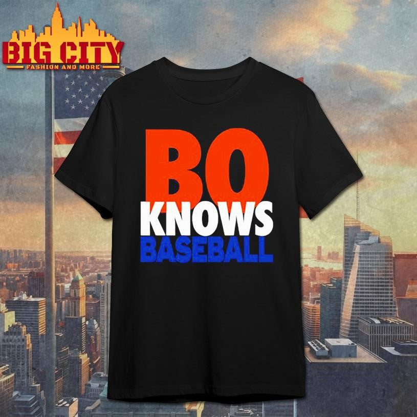 Ny bo knows baseball shirt