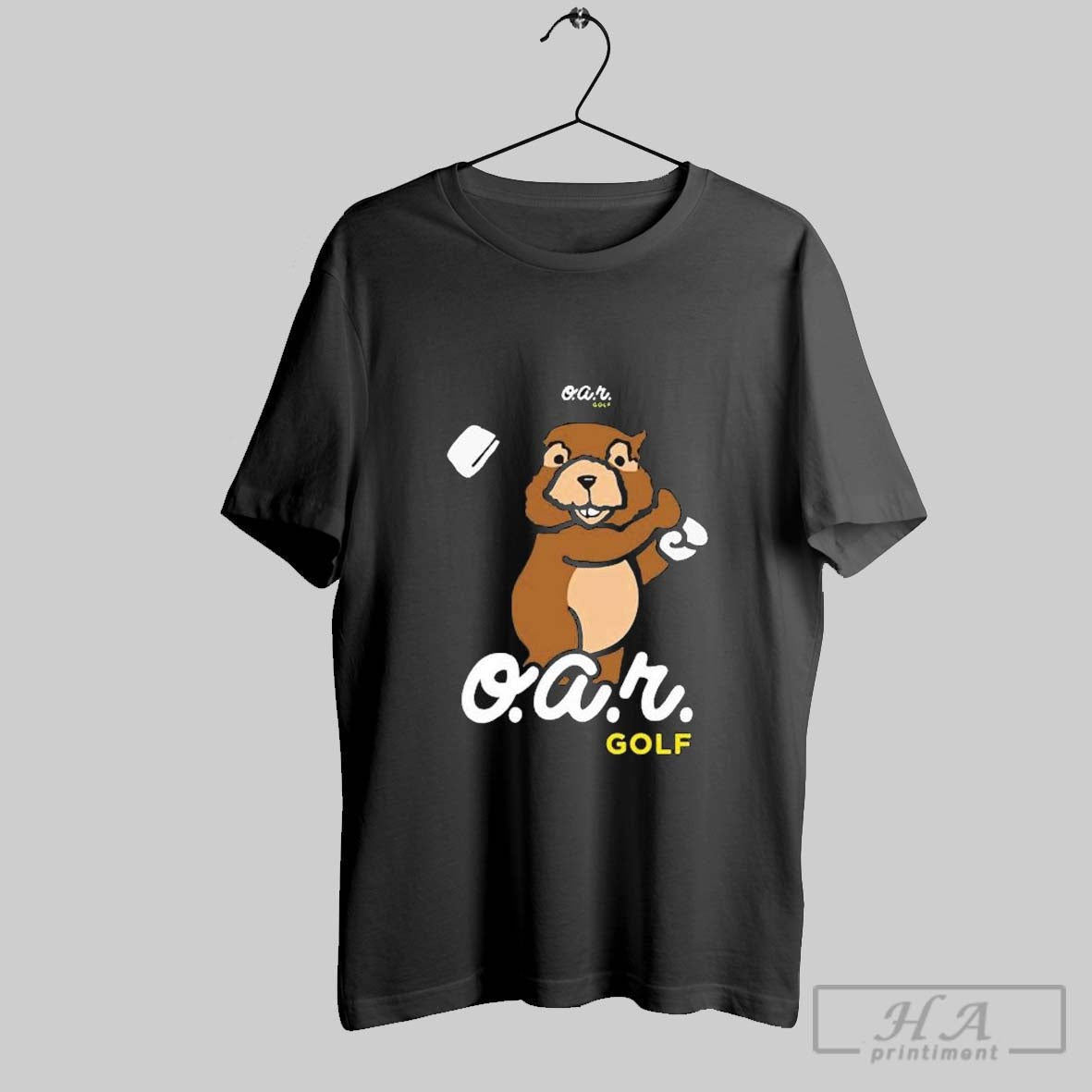 O A R Of A Revolution Gopher Golf T Shirts