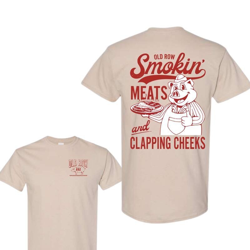 OLD ROW SMOKIN MEATS 2 SIDES S 4XL T-Shirts