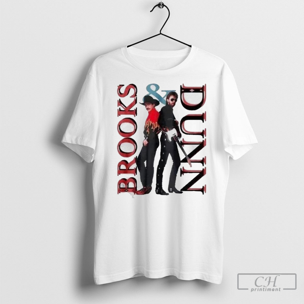 Official 1993 Brooks And Dunn Stampede Tour Country Music Vintage T Shirt