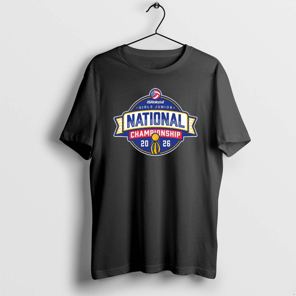 Official 2026 Usa Volleyball 18s Junior National Championship Logo T-Shirts