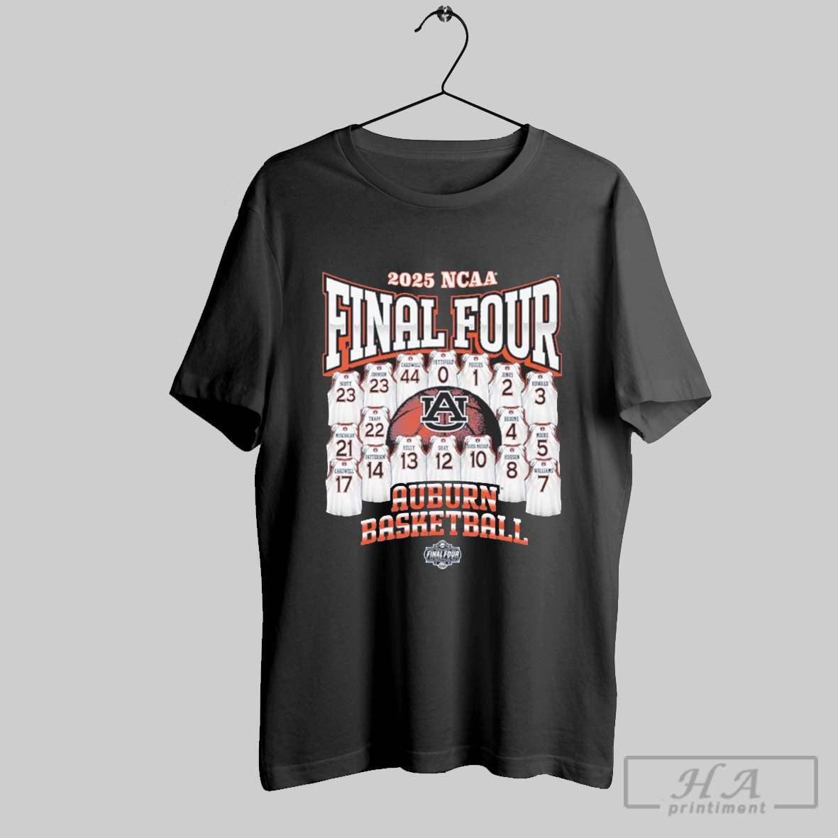 Official Auburn Tigers Vs Florida Gators Basketball 2025 Ncaa Mens Final Four San Antonio Tx