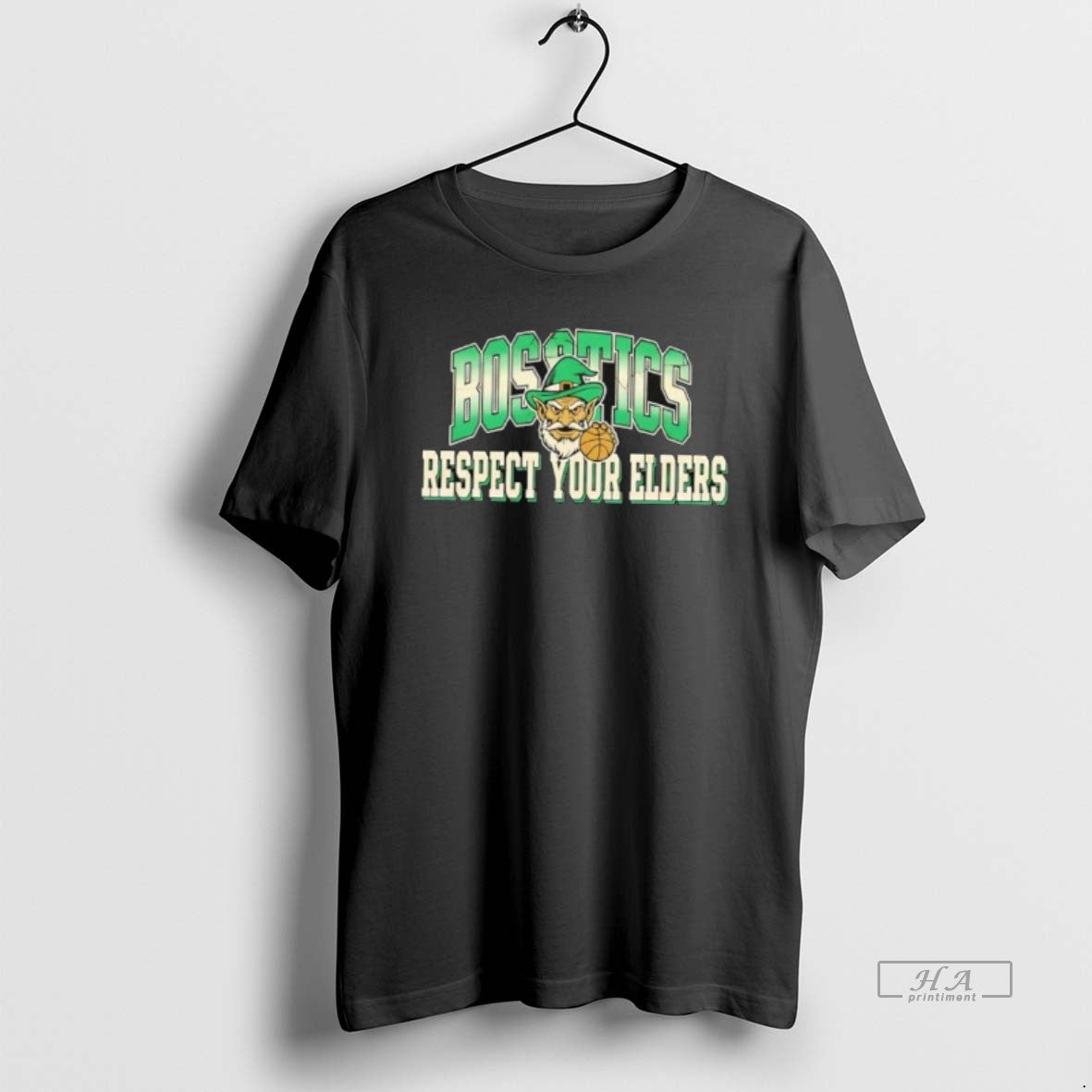 Official Boston Celtics Respect Your Elders T-Shirts