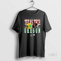 Official Capital One Orange Bowl January 1 2026 Oregon Vs Texas Tech Helmet Matchup T-Shirts