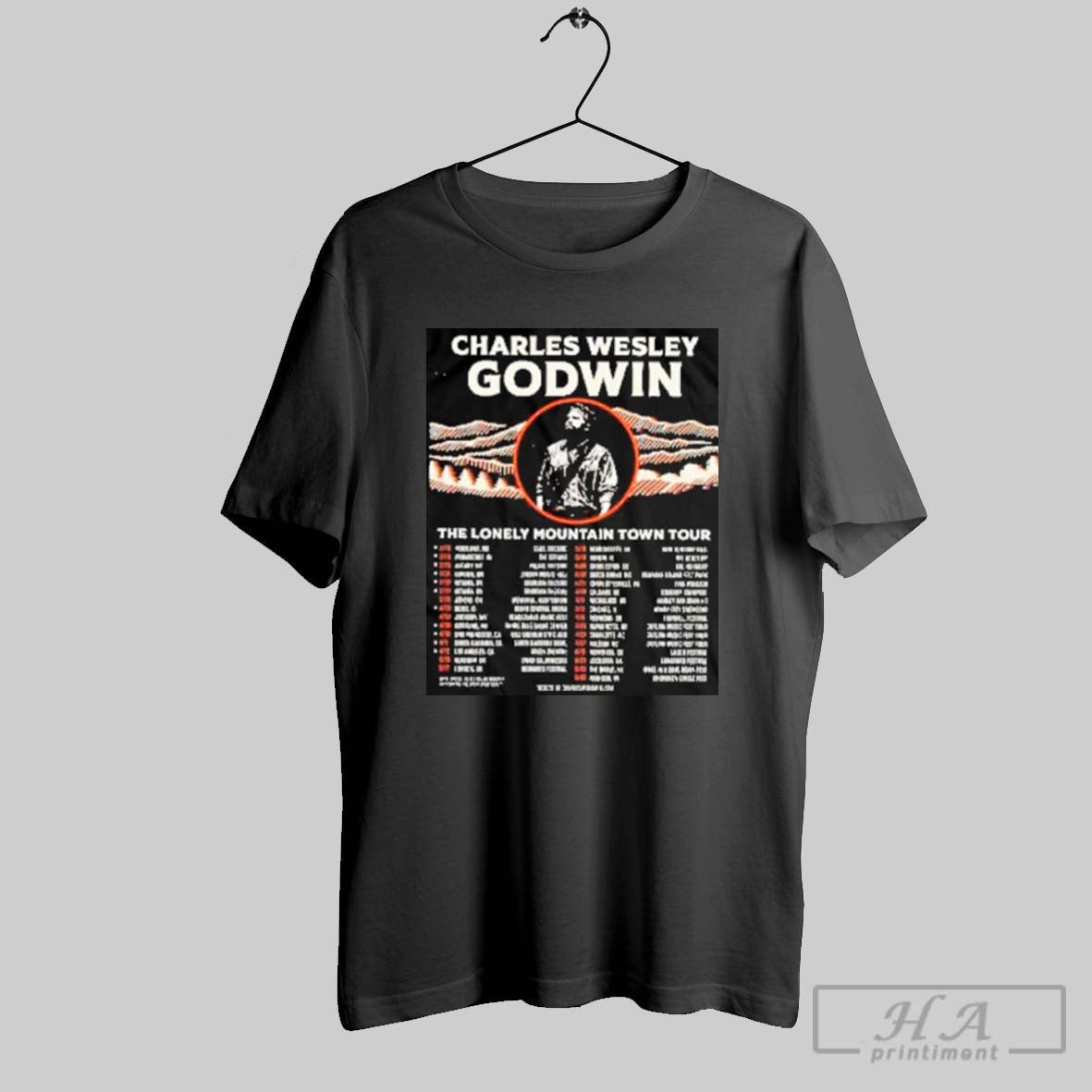 Official Charles Wesley Godwin The Lonely Mountain Town Tour 2025 Dates List With Special Guest