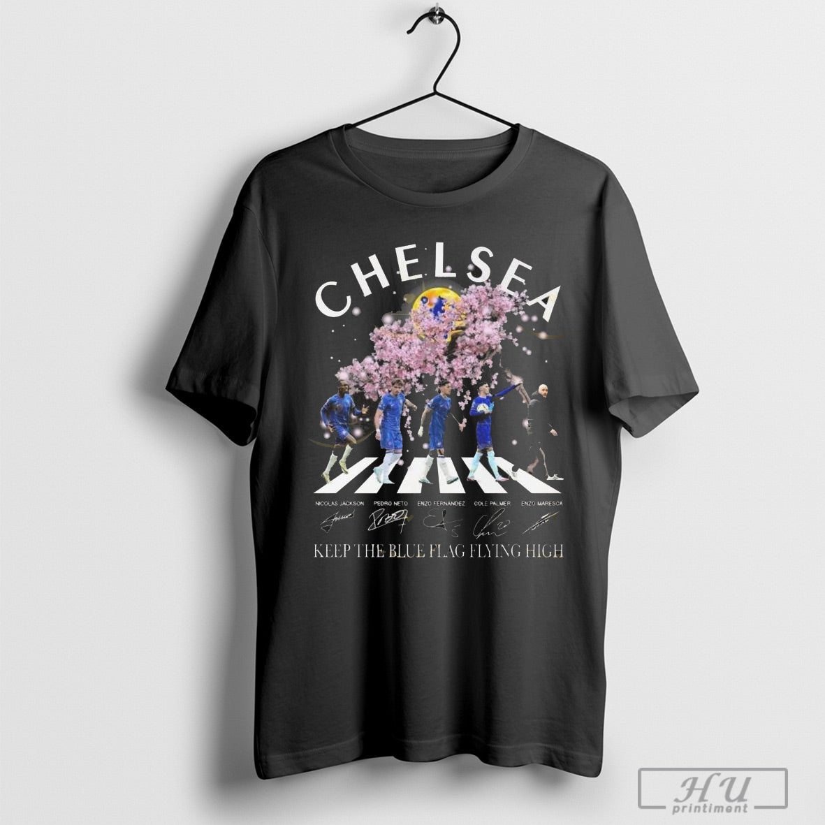Official Chelsea Keep The Blue Flag Flying High Blossoms Bloom Walking Signatures 2025